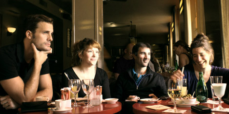 Beltran Iraburu, Elodie Fonnard, Christian Ploix and Marine Beelen, as seen by Camille Greffin, for the Texto Ensemble